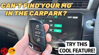 MG Tutorial - “Find My Car” Function - HOW DOES IT WORK?