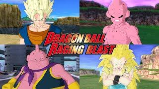 Dragon Ball Raging Blast - Majin Buu Saga 4K 60FPS