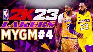 NBA 2K23 LA Lakers MyLeague EP #4 - Reviving This Mans Career Squad Is On FIRE