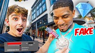 Testing Strangers Diamonds in LA **exposed**