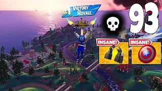 91 Elimination Solo Vs Squads Zero Build Gameplay Wins Fortnite chapter 5