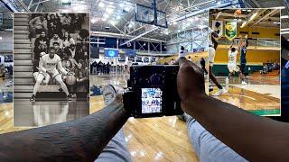 College Basketball POV Photography  Warmups & In-Game Shots 