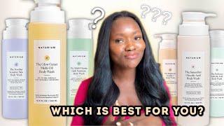 WHICH NATURIUM BODY WASH IS BEST FOR YOU?  How to properly use the NATURIUM BODY WASH #Naturium