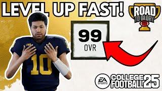 RTG XP GLITCH WORKS MORE THAN YOU THINK IN COLLEGE FOOTBALL 25