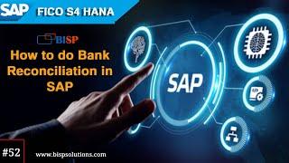 SAP FICO Manual Bank Reconciliation Statement   How to do Bank Reconciliation in SAP