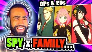 Musician Reacts to ALL Spy x Family Openings and Endings