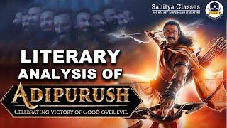 Literary Analysis of Adipurush Movie by Vineet Sir  Prabhas  Kriti Sanon  Saif Ali Khan  Ramayan