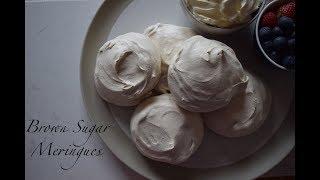 Brown Sugar Meringues  Sundaebake