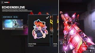 HOW TO UNLOCK FREE Animated Cat-Girl Smile Camo Rewards ALL Echo Endo Live Event Rewards Showcase