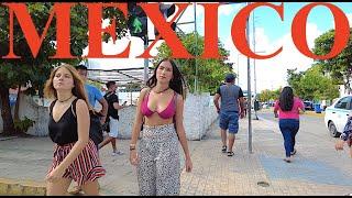 Playa Del Carmen  The Real Streets Or MEXICO  Shopping Food & More