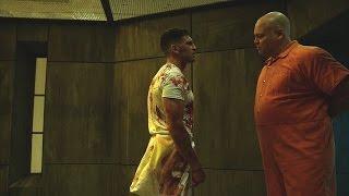 The Punisher & Wilson Fisk - Fight Scene In the Prison  Daredevil 2x09  2016 HD