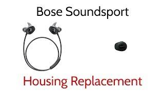 Bose Soundsport Right Housing Rubber Cover Replacement Repiar Broken Housing