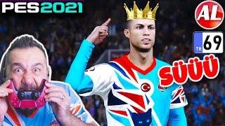 RONALDO KRAL BENİM DEDİ CARLOS FRİKİK HAALAND YİNE FÜZE   PES 2021 ANALİG #69