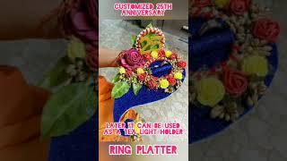 Simple  Ring Platter  DIY