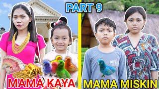 MAMA KAYA VS MAMA MISKIN DIKEHIDUPAN SEHARI HARI PART 9  BORONG AYAM WARNA WARNI?  Mikael TubeHD