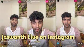 Jashwanth Boopana Instagram live   Jashwanth #splitsvilla15