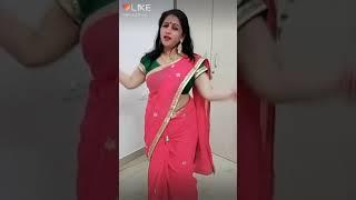 Hot indian housewife dance in sexy SARI youtube video