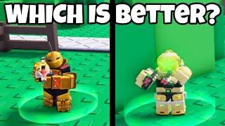 GOLDEN RANGER Vs LASER GUNNER  Which Is BETTER?  In Roblox Tower Defense X TDX