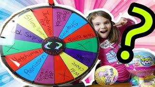 Mystery Wheel Of Prizes Spin Wheel Challenge with LOL Suprise and More