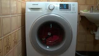 Washing red clothes