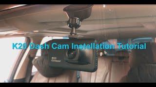 Edospor LS-K20 Dash Cam Installation Tutorial