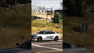 Trackhawk pulls up next to the police and does this Jeep SRT Launch on the Streets