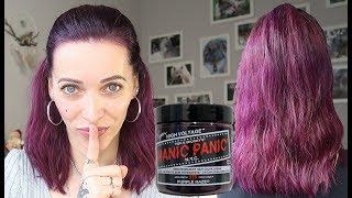 Purple Haze Manic Panic   First Impressions  Cruelty Free & Vegan Hair Dye