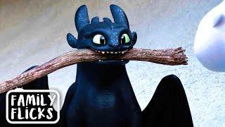 Toothless Fails At Flirting  How To Train Your Dragon 3 2019  Family Flicks