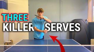 3 KILLER Serves for ALL Players  Learn to Serve Effectively