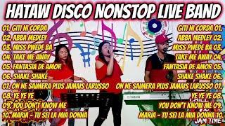 NEW HATAW DISCO NONSTOP LIVE BAND  ARLIN JOY & WILBERT JAM AT ZALDY MINI STUDIO