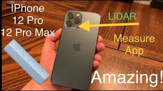 Amazing Lidar measure app iPhone 12 pro & Pro Max Is it accurate?