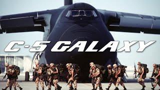 C-5 GALAXY USAF Strategic Airlifter Plane With Intercontinental Range By Lockheed  HD Documentary