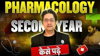 How to Study Pharmacology in Second Year?  2nd Year MBBS  Dr. Ankit Kumar