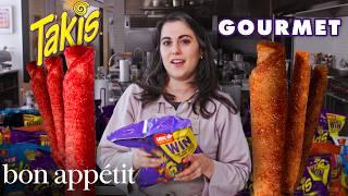 Pastry Chef Attempts to Make Gourmet Takis  Gourmet Makes  Bon Appétit