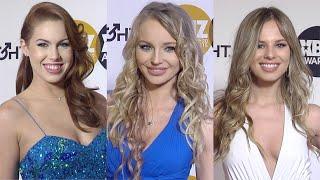 Unseen Footage Edyn Blair Jillian janson Jessie Andrews etc 2015 XBIZ Awards Red Carpet Fashion