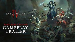 Diablo IV  Beta Early Access Gameplay Trailer