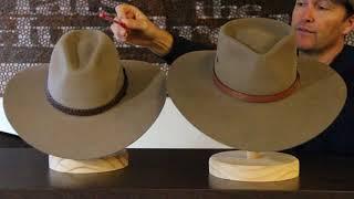 Akubra Territory Vs Riverina Hats - Hats By The 100