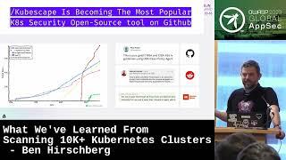 Global AppSec Dublin What Weve Learned From Scanning 10K+ Kubernetes Clusters - Ben Hirschberg