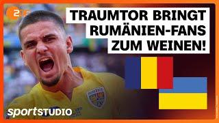 Rumänien – Ukraine Highlights  UEFA EURO 2024  sportstudio