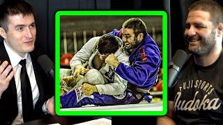 What happens when an Olympic Judoka does BJJ  Travis Stevens and Lex Fridman