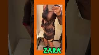 SHORT vestido zara #zara #zarahaul #zaravestido