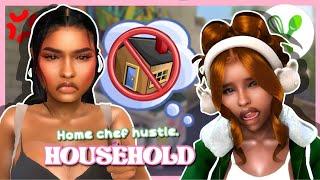 her mom kicked her out   playing with the home chef hustle pack  #3  sims 4