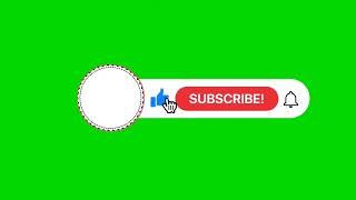 Green Screen Subscribe Button No Copyright #greenscreen @AbdiBateno