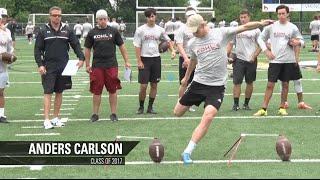 Anders Carlson  Class of 2017  Field Goal Kicker