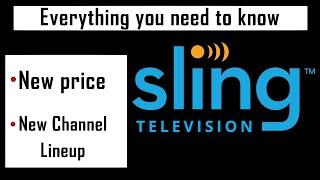 Breakdown of Sling TVs price and channel lineup changes