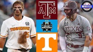 #3 Texas A&M vs #1 Tennessee Finals Game 1  College World Series  2024 College Baseball