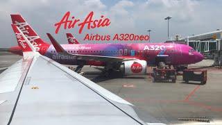 AirAsia Airbus A320neo Flight Experience  #A320neo