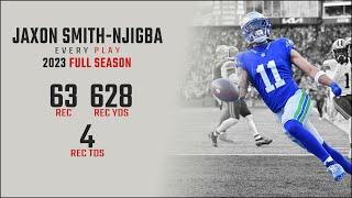 Jaxon Smith-Njigba Full Season Replay Every Target and Catch in the 2023 NFL Season