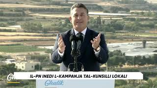 Il-PN inedi l-kampanja tal-Kunsilli Lokali