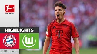 Many New Faces at Bayern Win  FC Bayern München - VfL Wolfsburg 2-0  MD33 – Bundesliga 202324